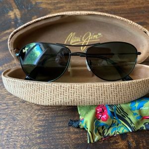 Maui Jim Baby Beach Sunglasses Black/Gray